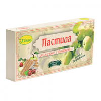 Пастила яблучная с вишней, 210 г.