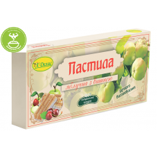 Пастила яблучна з вишнею, 210 г.
