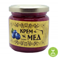 Крем-мед з чорницею 250г/175 мл