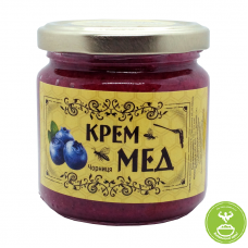 Крем-мед c черникой 250г/175 мл