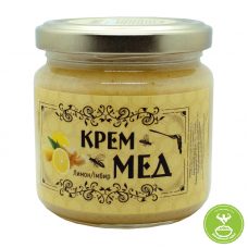 Крем-мед (имбирь / лимон) 250г/175 мл