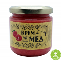 Крем мёд ( малинa) 250г/175 мл