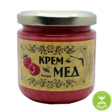 Крем мёд ( малинa) 250г/175 мл